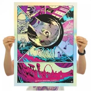 -SOLD- Phish St Louis Foil Edition Variant Poster Johnny Dombrowski Artist